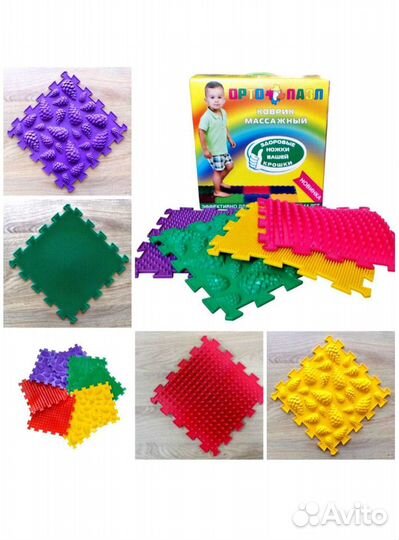 Массажный коврик орто пазл