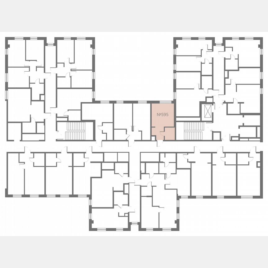 Апартаменты-студия, 21,4 м², 9/13 эт.