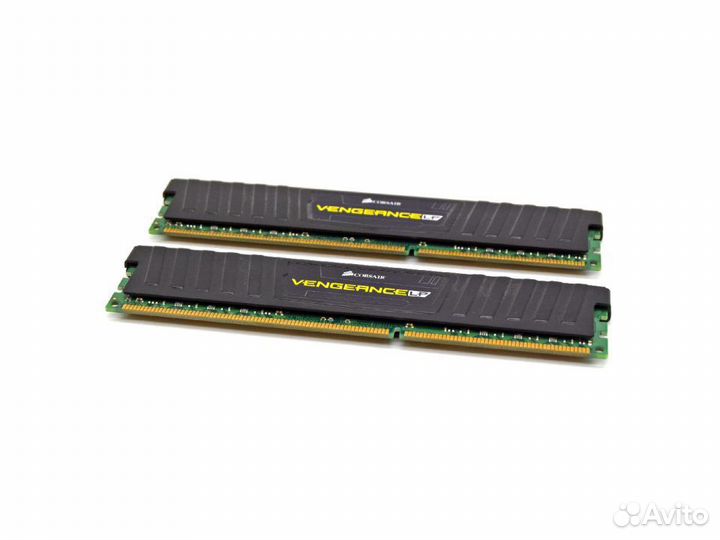 Память 8 гб (4Gb x 2) Corsair Vengeance LP 2.12 бу