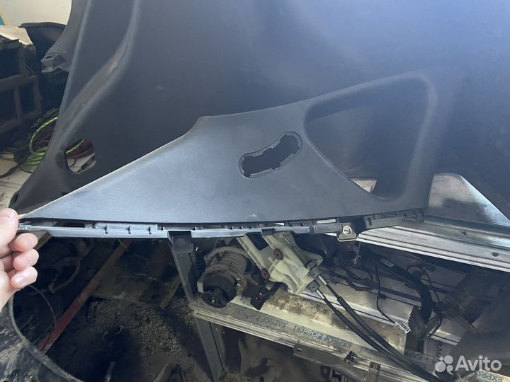 Пластик hyundai solaris хэтчбек