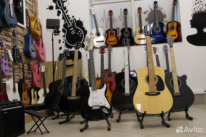 Гитара новая акустическая