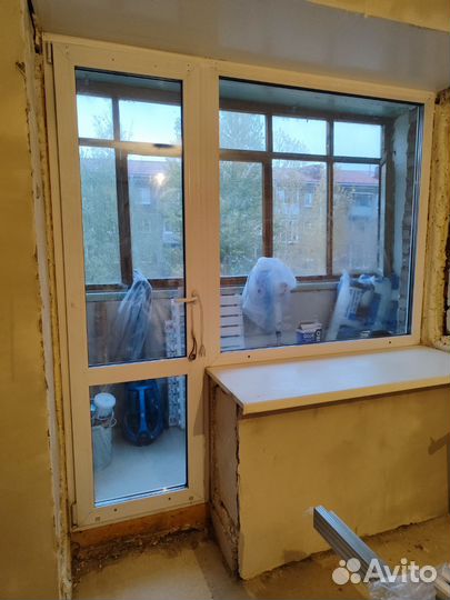 Пластиковые окна лоджия бу