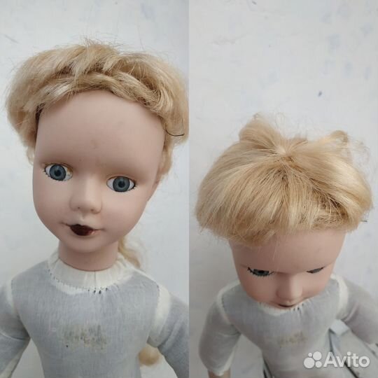 Кукла фарфоровая коллекционная под реставрацию