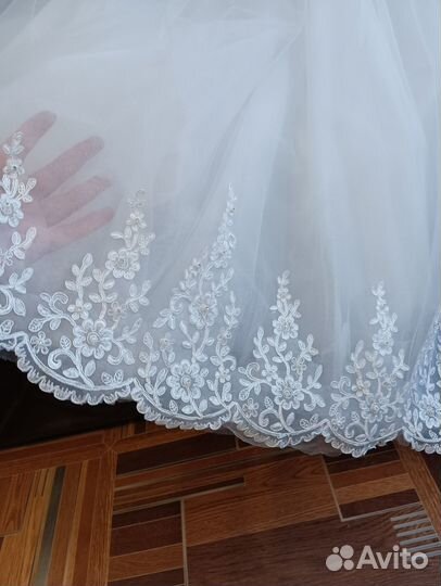 Свадебное платье пышное