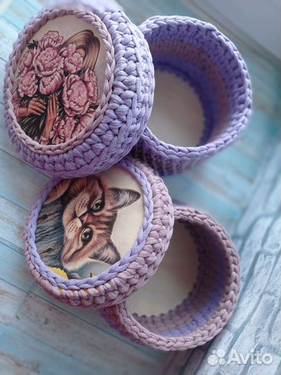 Вязанные игрушки ручной работы