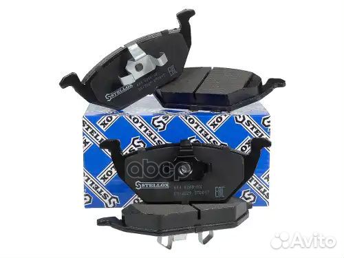 Колодки тормозные дисковые перед Stellox 810