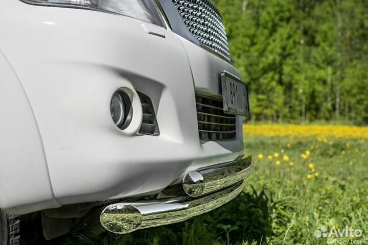 Обвес из нержавеющей стали hilux 2007-2015