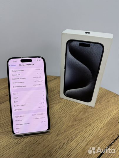 iPhone 15 Pro, 256 ГБ