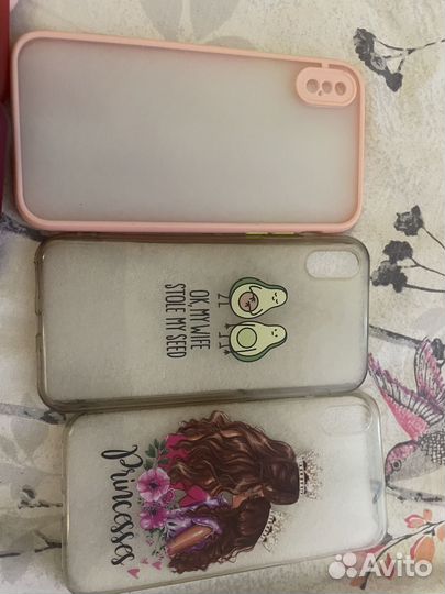 Чехлы на айфон X