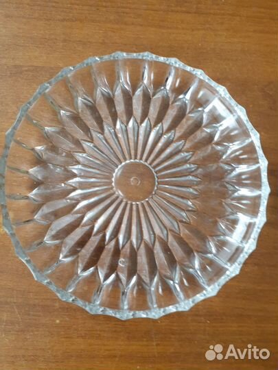 Блюдо хрустальное СССР