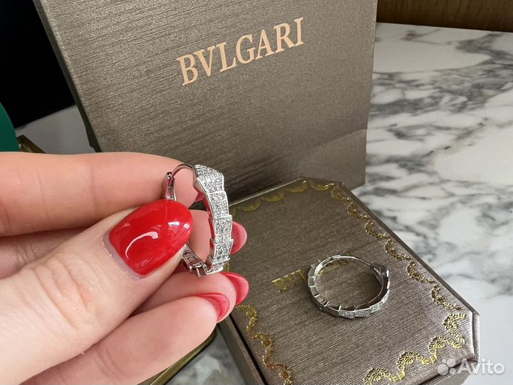 Bvlgari серьги Serpenti змеи