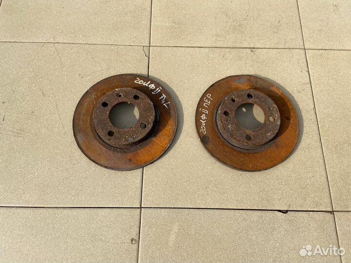 Тормозной диск передний Volkswagen Golf 2