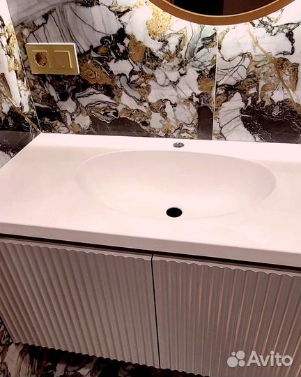 Столешница с раковиной для ванной