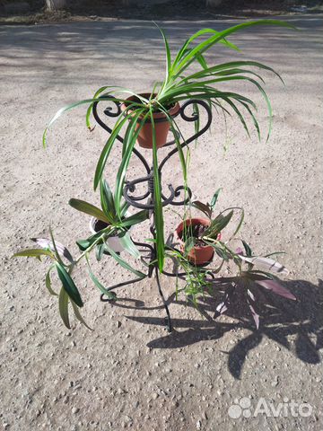 Кованая цветочница