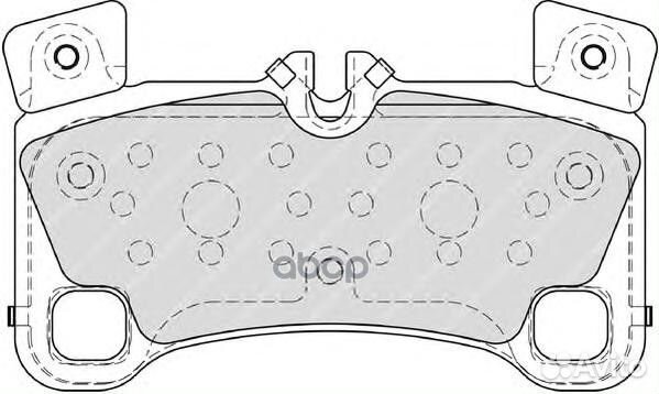 Колодки ferodo FDB4065 FDB4065 Ferodo