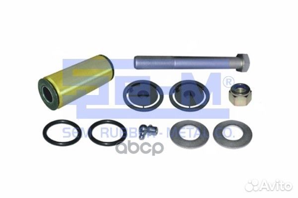 SEM8973 р/к пальца рессоры (мпр) с/бл+2упл.кол