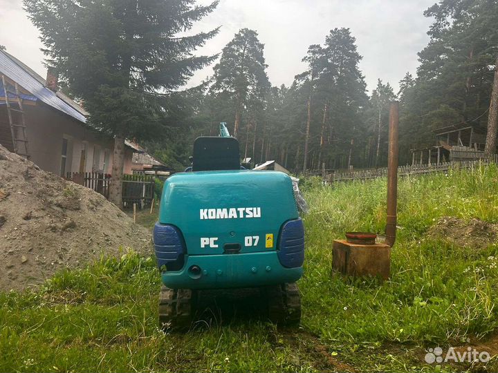 Услуги мини экскаватора