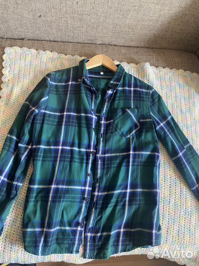 Рубашка для мальчика, в отличном состоянии, хлопок