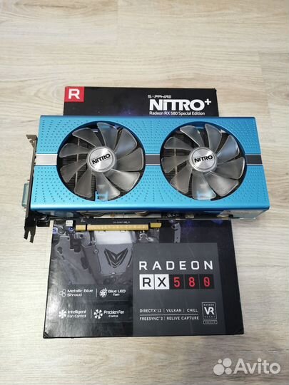 Sapphire nitro+ rx580 8gb special edition