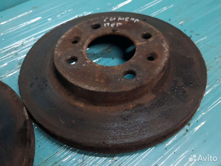 Диск тормозной Renault symbol