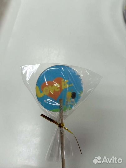 Украшение для торта, леденцы с картинками на заказ