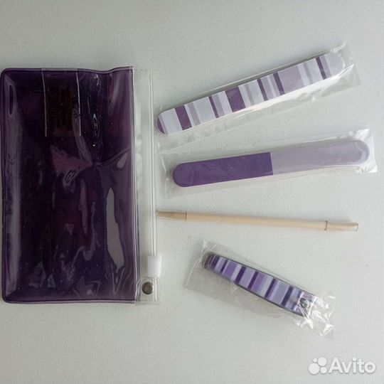 Дорожный набор для маникюра педикюра нов