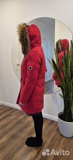 Пуховик парка женский