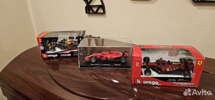 F-1 Burago масштабе 1/43