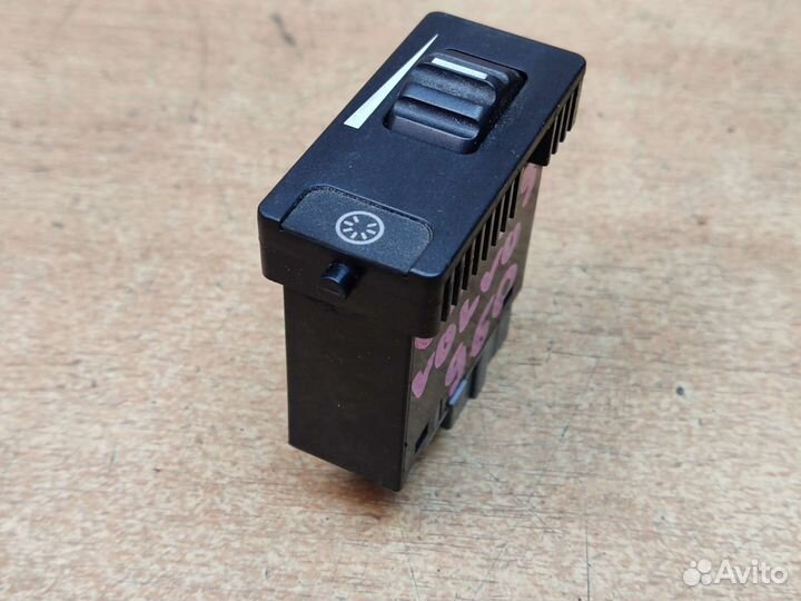 Кнопка яркости щитка приборов, Volvo 960