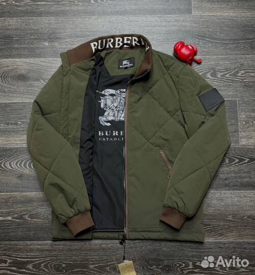 Стильная демисезонная куртка Burberry 48-52