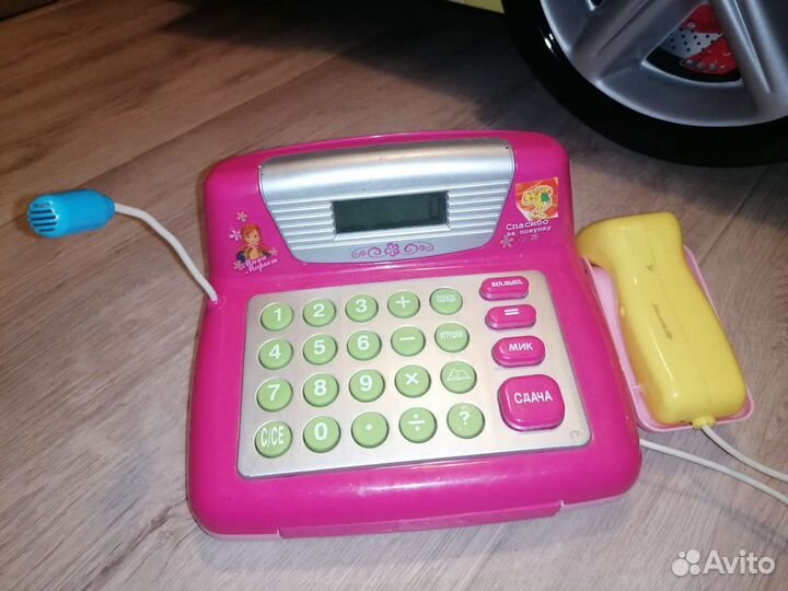Кассовый аппарат игрушки