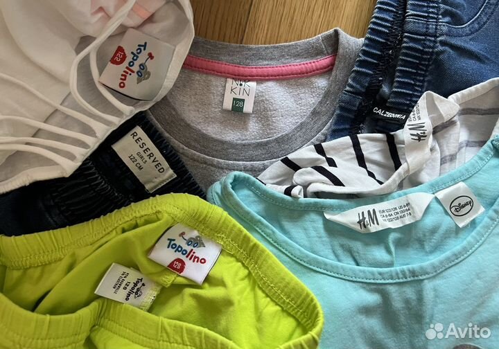 Пакет вещей для девочки 122/128