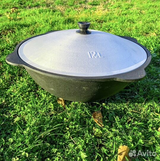 Казан Узбекский чугунный для плова Наманган
