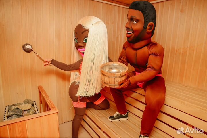 Ростовая кукла мулатка