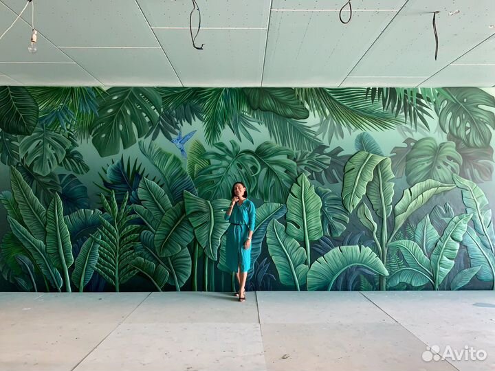 Роспись стен/ Граффити/ Аэрография /Художник