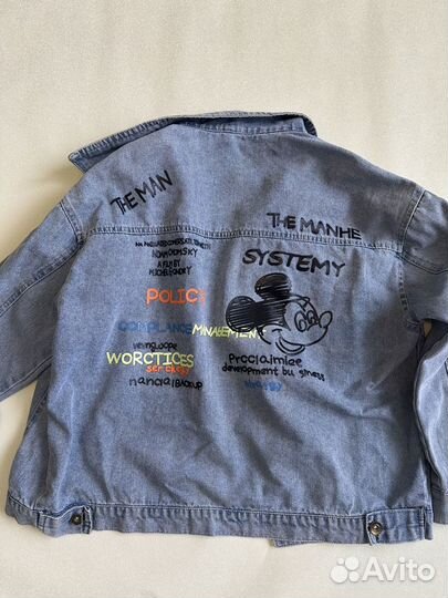 Джинсовая куртка для девочки