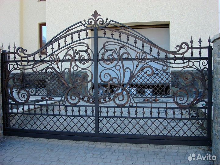 Кованые ворота самовывоз