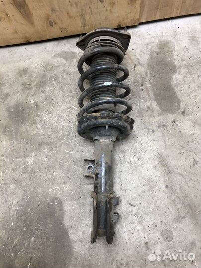 Стойка амортизатора левая в сборе hyundai elantra