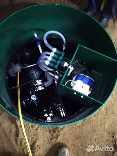 Установка септика под ключ