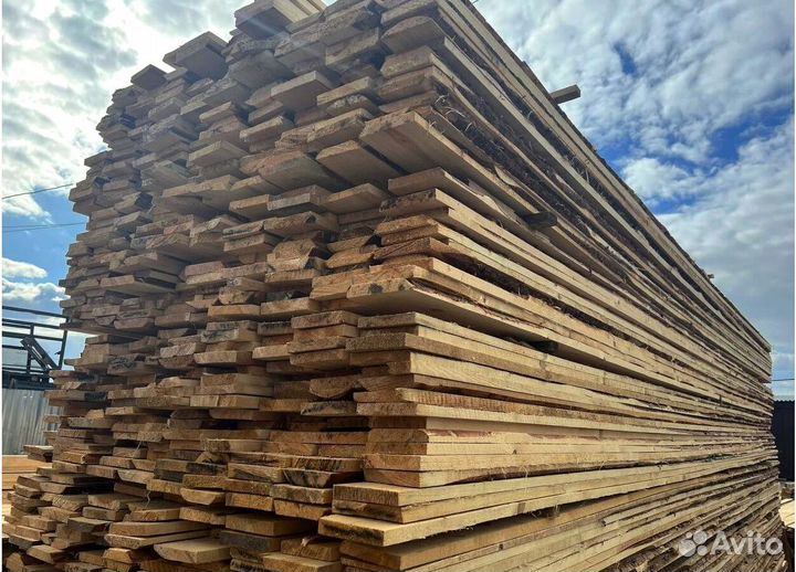 Доска обрезная 50х150х6000