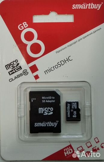 Карта памяти micro sd 64