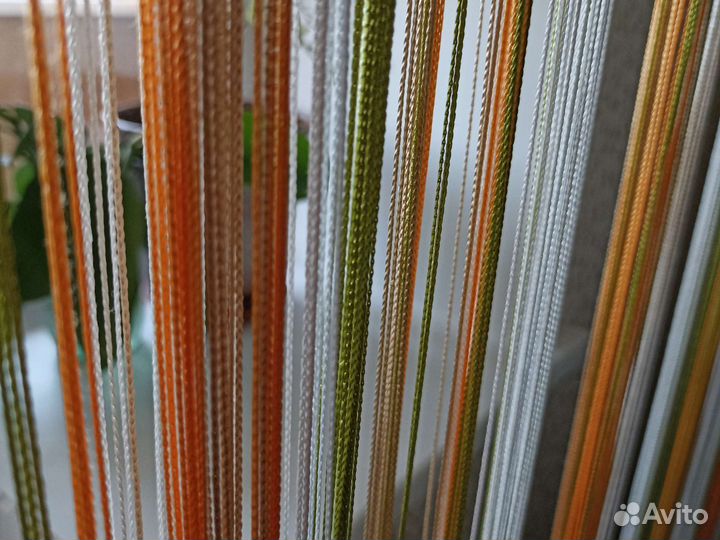 Шторы нитяные кисея