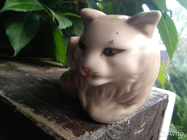 Кошка гжель СССР