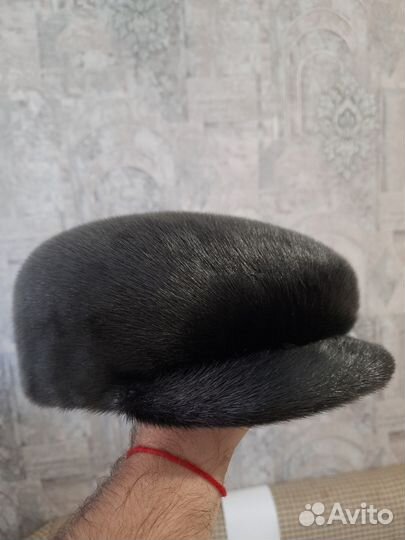 Меховая мужская кепка