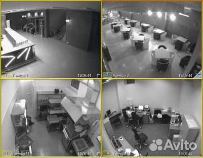 Установка видеонаблюдения