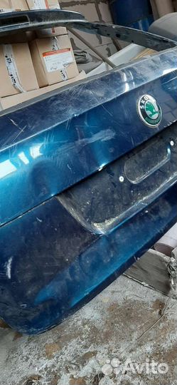 Крышка багажника skoda superb 2 универсал