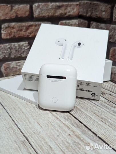 Беспроводные наушники apple airpods 2