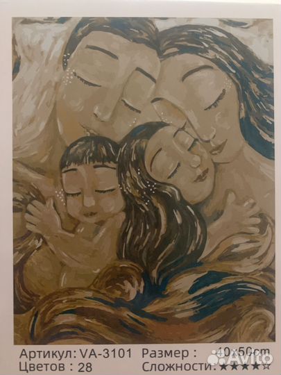 Картины по номерам на холсте