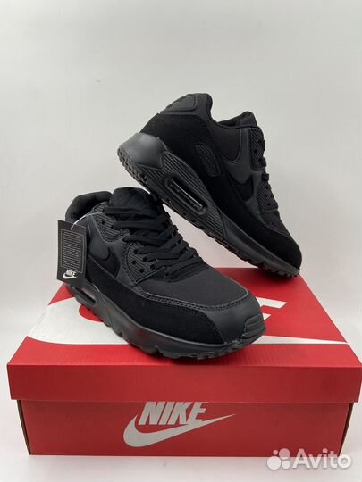 Кроссовки Nike Air Max 90 зимние с мехом