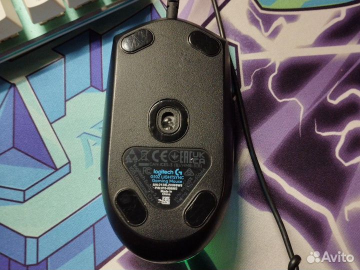 Игровая мышь Logitech g102 lightsync